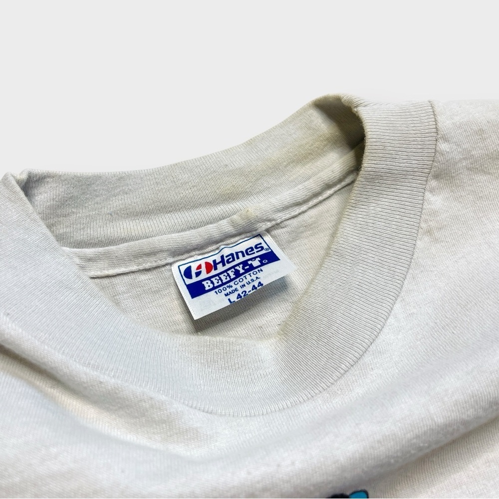 Vtg 1986 Hanes Cruise to the Coast Shirt, K. Telfer, Hot Rod O.Tee L 2-Sided - Picture 5 of 6